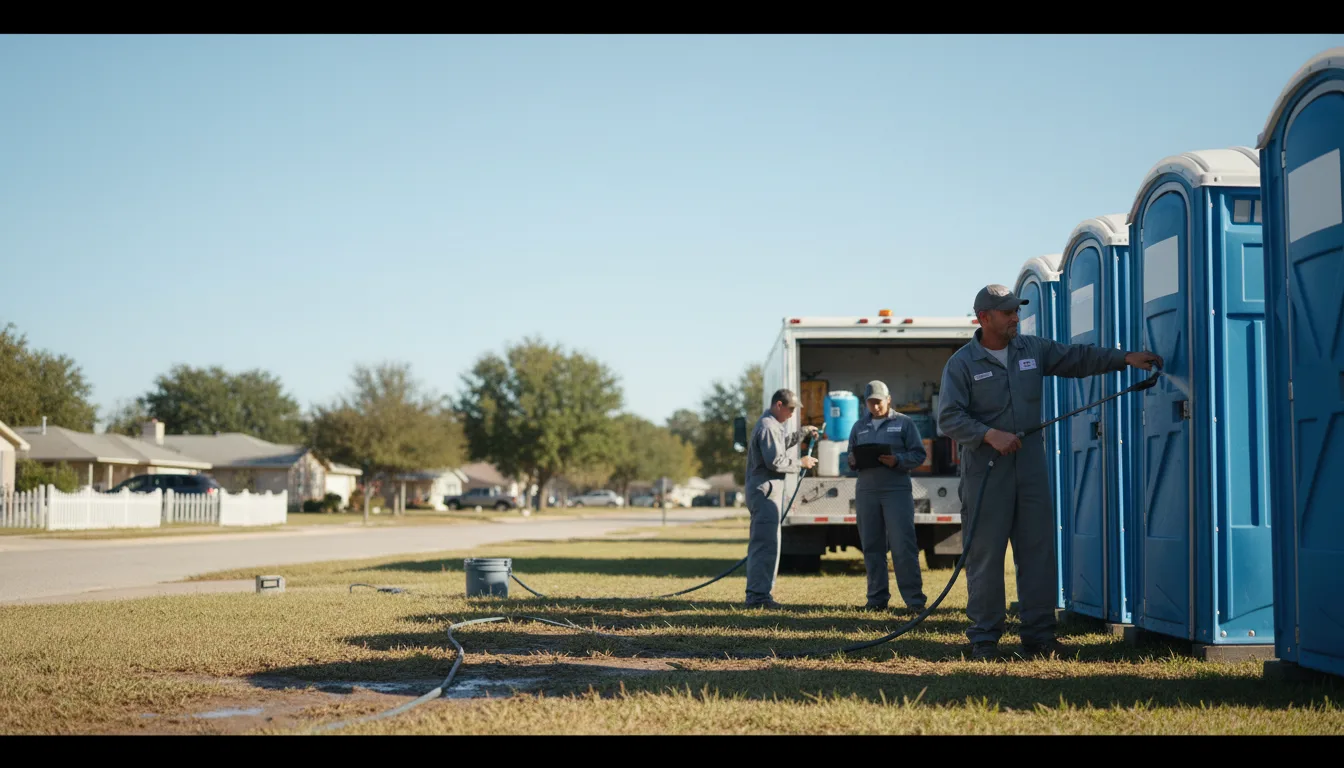 Long-Term Portable Toilet Rental in Strasburg, ND near me